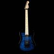 Charvel Pro Mod Series San Dimas Style 2 2H FR QM Trans Blue Burst For Sale