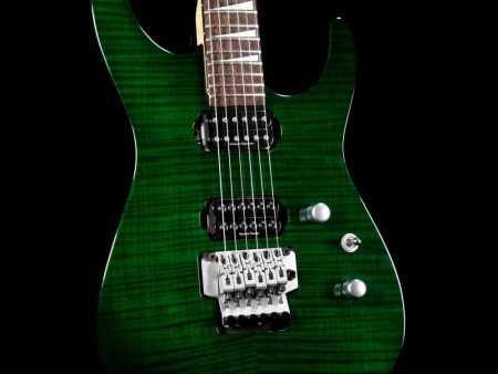 Jackson Dinky DR3 Reverse Headstock Transparent Green Discount