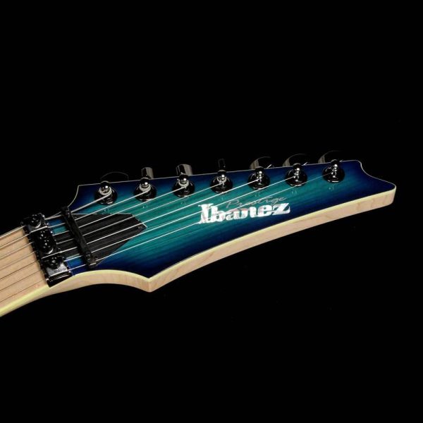 Ibanez RG Prestige RG752AHM Nebula Green Burst For Cheap