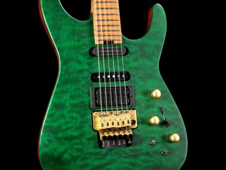 Jackson USA PC1 Matte Phil Collen Trans Green 2017 Discount