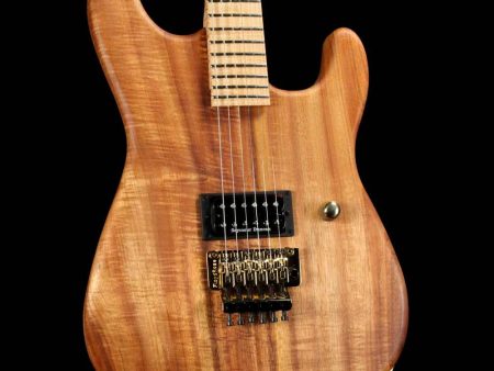 Charvel Custom Shop San Dimas Figured Koa 24-Fret Natural Oil Supply