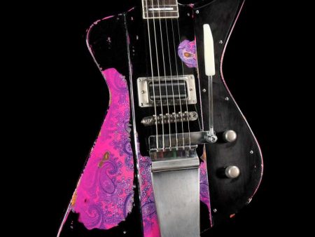 Wild Custom Guitars Firewild Kurt Ballou Spec Black Over Paisley Relic Cheap