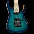 Ibanez RG Prestige RG752AHM Nebula Green Burst For Cheap