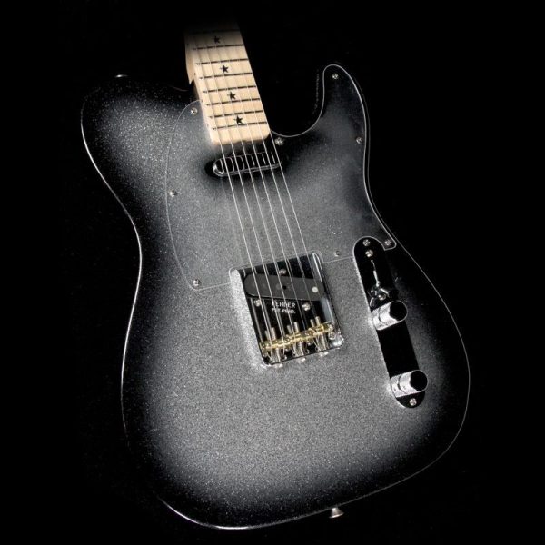 Fender Custom Shop Alan Hamel Founders Design Sparkle Telecaster Black Sparkle Burst Hot on Sale