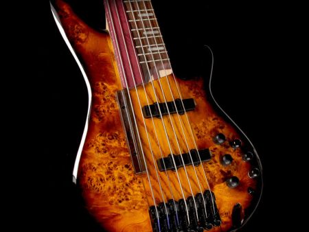 Ibanez SRAS7 7-String Electric Bass Dragon Eye Burst Fashion