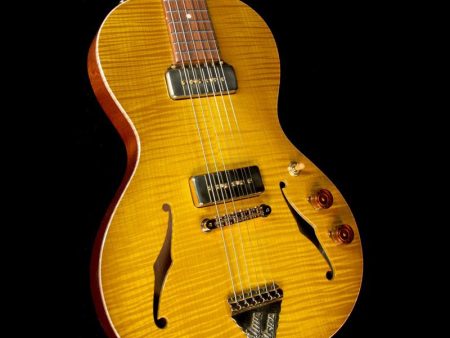 B&G Guitars Little Sister Private Build Electric Guitar Lemon Burst on Sale