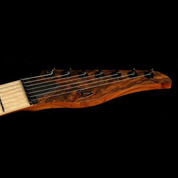 Skervesen Tamandua 7-String  Natural Satin with Inlaid Walnut Pickguard on Sale