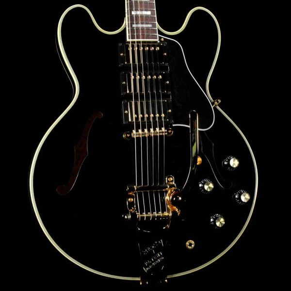 Gibson Memphis 2019 ES-355 Black Beauty Ebony on Sale