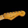 Fender Custom Shop  56 Thinline Stratocaster Aged Olympic White over Chocolate 2-Color Sunburst Sale