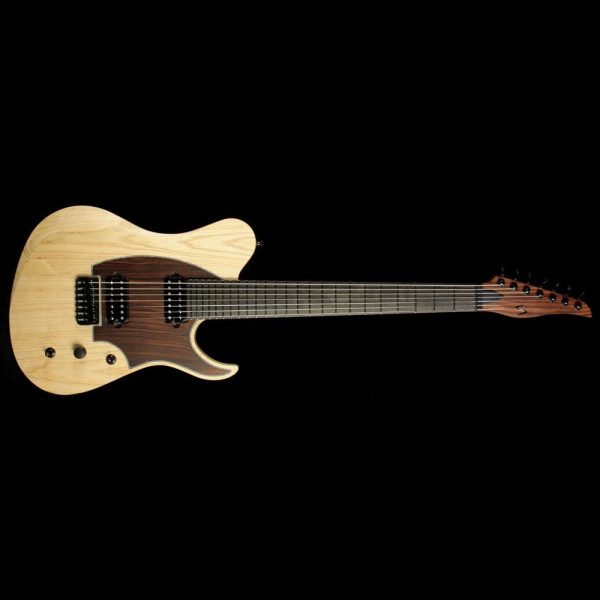 Skervesen Tamandua 7-String  Natural Satin with Inlaid Rosewood Pickguard Supply