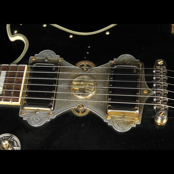 Wild Custom Guitars Baroness Steampunk II Electric Guitar Relic Black Online