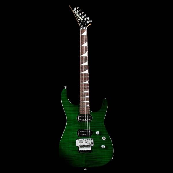 Jackson Dinky DR3 Reverse Headstock Transparent Green Discount