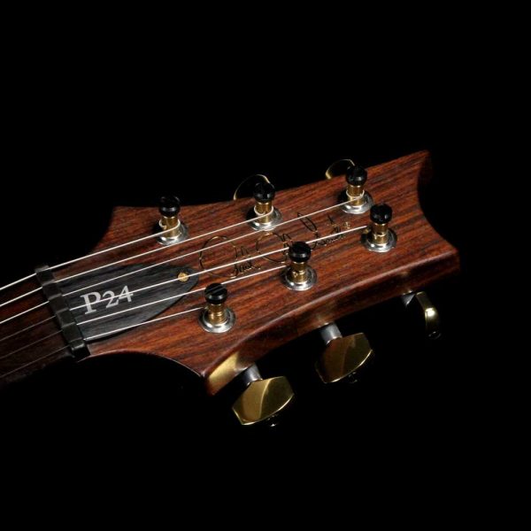 PRS P24 Trem Wood Library Gray Black Fade 2014 Sale