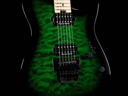 Charvel Pro Mod San Dimas SD2 2H FR Trans Green Hot on Sale