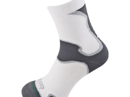 1000Mile Fusion Tactel Mens Sock Wh Gy For Sale