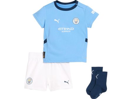 Puma Manchester City Football Club 2024 25 Infant Home Kit For Sale