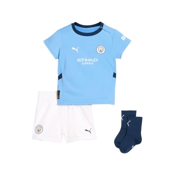 Puma Manchester City Football Club 2024 25 Infant Home Kit For Sale