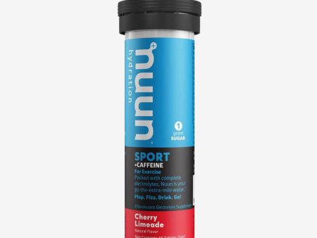 Nuun Sport Caféine - Cerises Limade on Sale