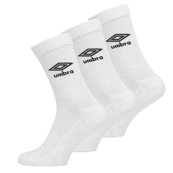 Umbro Cushion Crew Socks 3-Pack on Sale