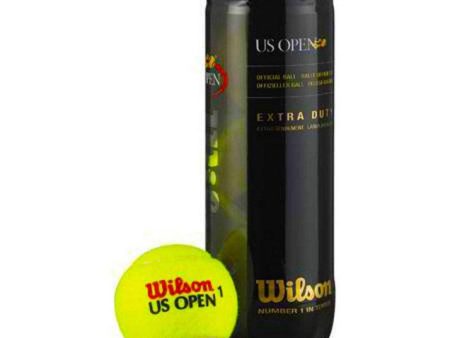 Wilson US Open Tennis Balls - 3 Can Discount