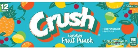 Crush Fruit Punch 12 355ml (Copy) Fashion