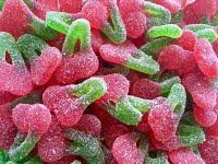 Gummy Zone Sour Cherry Tinglers bulk 1kg For Cheap