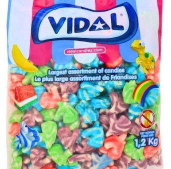 Vidal Swirly Unicorns bulk candy 1.2kg Fashion