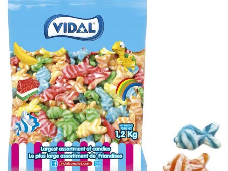 Vidal Swirly Fish bulk candy 1.2kg Sale