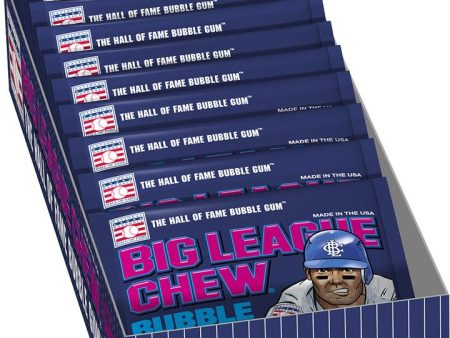 Big League Chew Blue Raspberry 12 60g For Discount