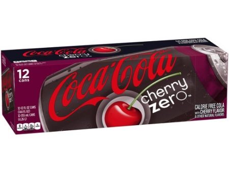 Coca Cola Cherry Zero 12 355ml For Discount