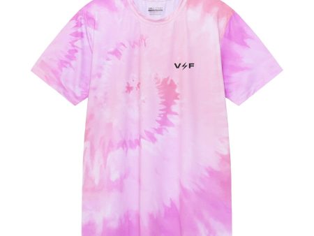 Volt and Fast Women s Lightning Jersey Tie Dye Series V2-Pink Discount