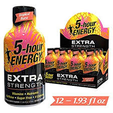 5 HR Energy Drink X-Strong Tropical 12 57ml on Sale