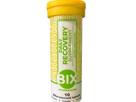 BIX Recovery Lemon - Recovery Effervescent Tablets (New Flavour) Online now