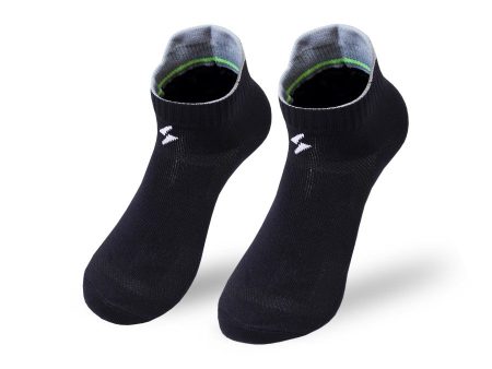 Volt and Fast Lightning Low Socks - Black Supply