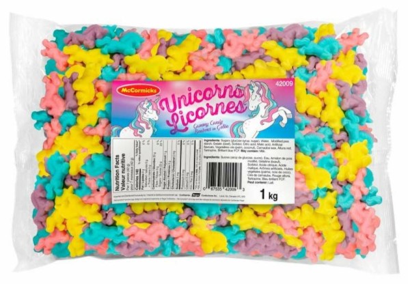 McCormicks Unicorns bulk candy 1kg Online Sale