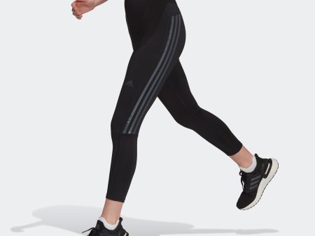 Adidas - Run Icons 3-Stripes 7 8 Running Tights - Femme on Sale