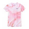 Volt and Fast Women s Lightning Jersey Tie Dye Series V2-Marble Pink Supply