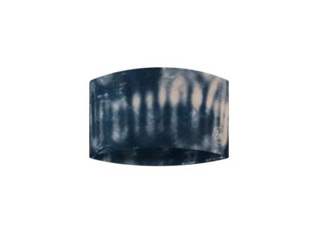 BUFF CoolNet UV+ Wide Headband Deri Blue Sale