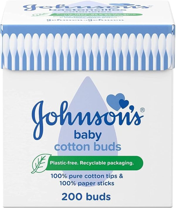 Johnson s baby Cotton Buds Pack of 6x200pcs For Sale